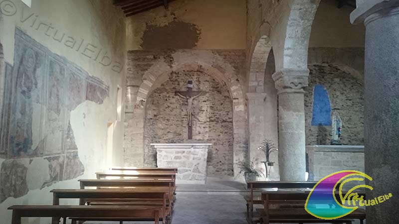 Interior of the Church of San Nicolo - Square  Belvedere in San Piero